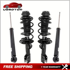 Set 4 Front & Rear Struts Shocks Absorber For 2006-2011 Toyota Yaris 2012 Sedan