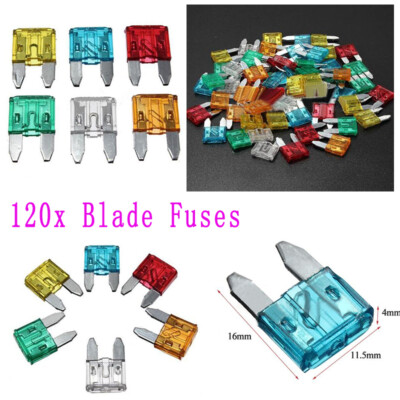 100 Pezzi Mini Blade Fusibili Kit Fusibile For Assortimento Di - Foto 10