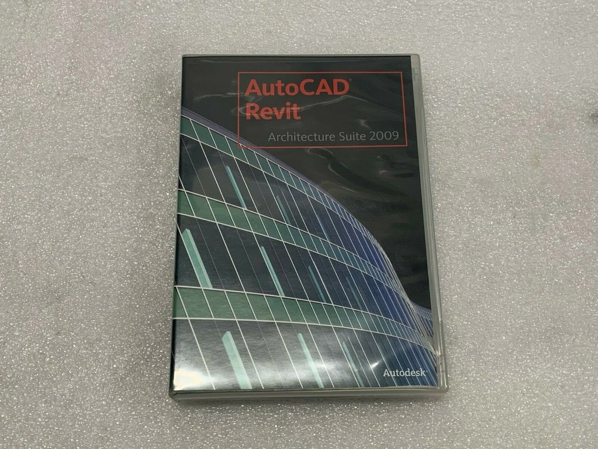 Autodesk AutoCAD Revit Architecture Suite 2009 Spanish DVD Only (No Codes)