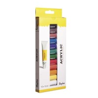 Acrylfarben KüNstler Hobby Malfarben Acryl Farben Set 12Ml 12 / 24 Tuben