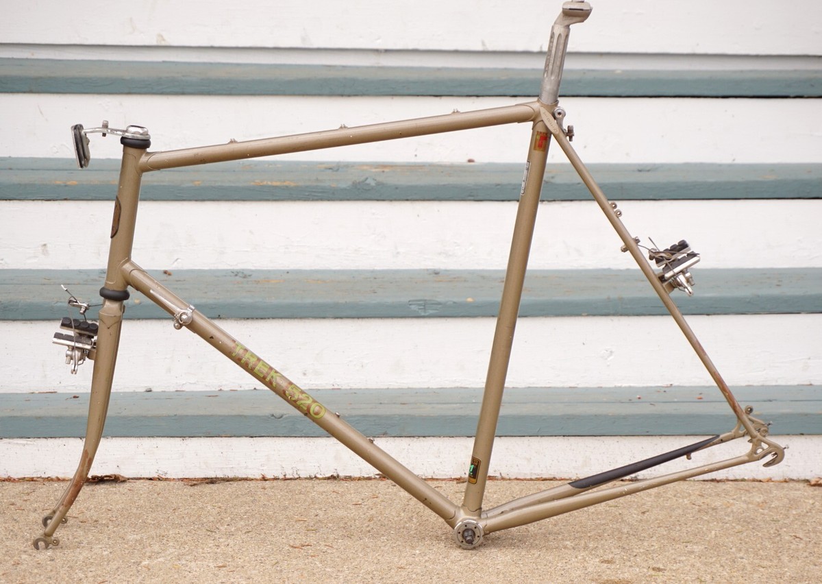 No.518 旧車 ビンテージ ロードバイク TREK フレーム520クロモリ No.518 旧車 ビンテージ ロードバイク TREK フレーム520クロモリ No