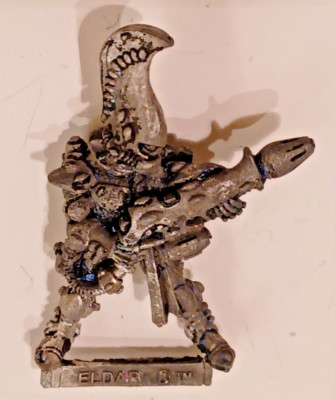 Fire Dragon-Metal-OOP-Eldar-Aeldari-Craftworld-Aspect Warrior-Dark-Warhammer 40k