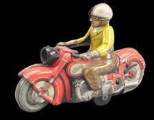 Schuco moto CHARLY /  jouet ancien antique toy