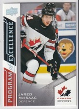 2020-21 Upper Deck Team Canada Juniors #104 Jared McIsaac POE - Team Canada