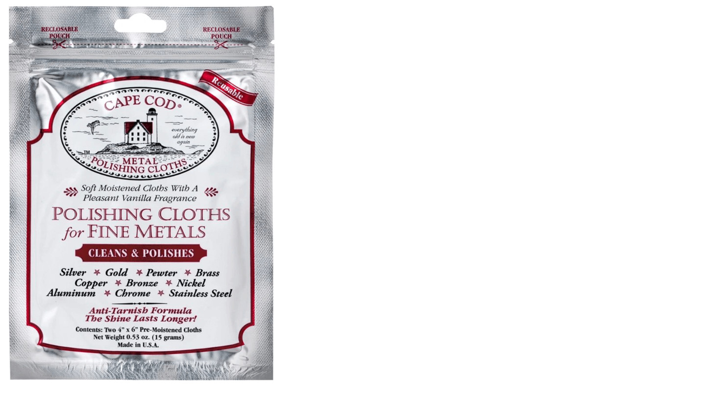 Chiffons Cape Cod entretien de l argenterie de maison lot de 4