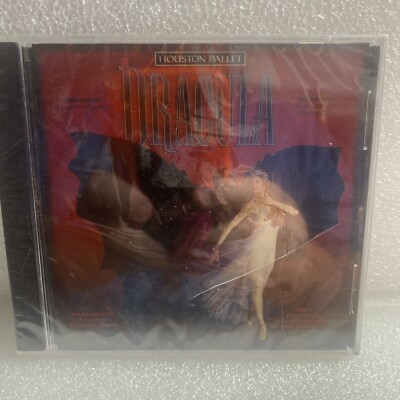 ERMANNO FLORIO Dracula Houston Ballet CD - BRAND NEW SEALED Crack In Case