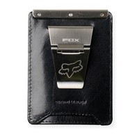 Fox C-note Mens Leather Money Clip Id Window Wallet - Black on sale Fox C-note Mens Leather Money Clip Id Window Wallet - Black on sale