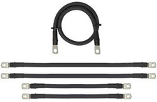 Golf Cart Battery Cables Fits EZGO TXT PDS Medalist RXV 36V 48V - 4 to 2/0 Gauge