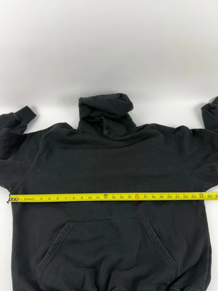 Sudadera con capucha de gran tamaño suéter liso negro Wardrobe NYC para mujer *VER MEDIDAS* Foto 3 de 4