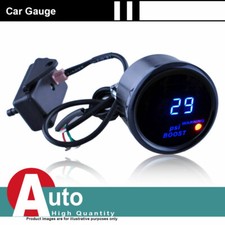 Electric 2 52mm Turbo Boost Gauge Vacuum Turbo Meter Digital 12v