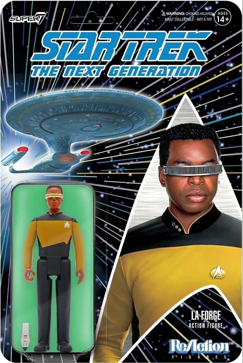 Merchandising Star Trek: Super7 - The Next Generation - Reaction Figure Wave 2 -