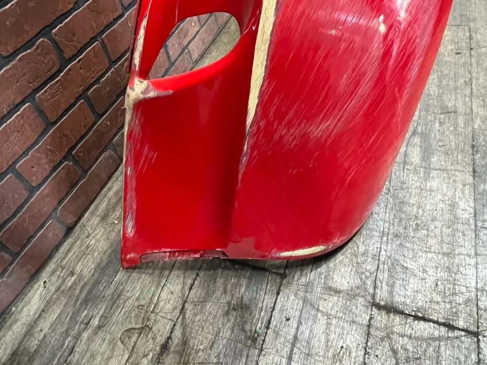 Parachoques trasero Dodge Viper SRT Gen 5 2013-2015 conjunto fascia rojo dañado Foto 2 de 4