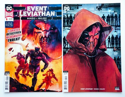 Event Leviathan #1A & #1B Lot ( DC Comics August 2019) Bendis Maleev Rocafort NM