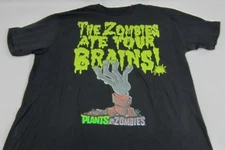 Mens NEW Plants Vs Zombies Zombies Ate Your Brain Size M XL 2XL