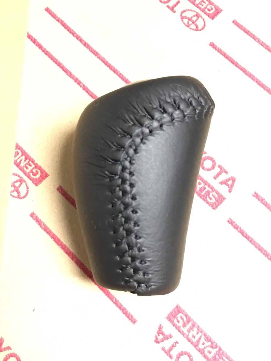 ノブ品 NEW Genuine Toyota Leather Hi/Low gear shift knob Land Cruiser