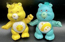 Care Bear Bears VTG AGC 1984 Poseable Figures Funshine Wish Bear Shooting Star