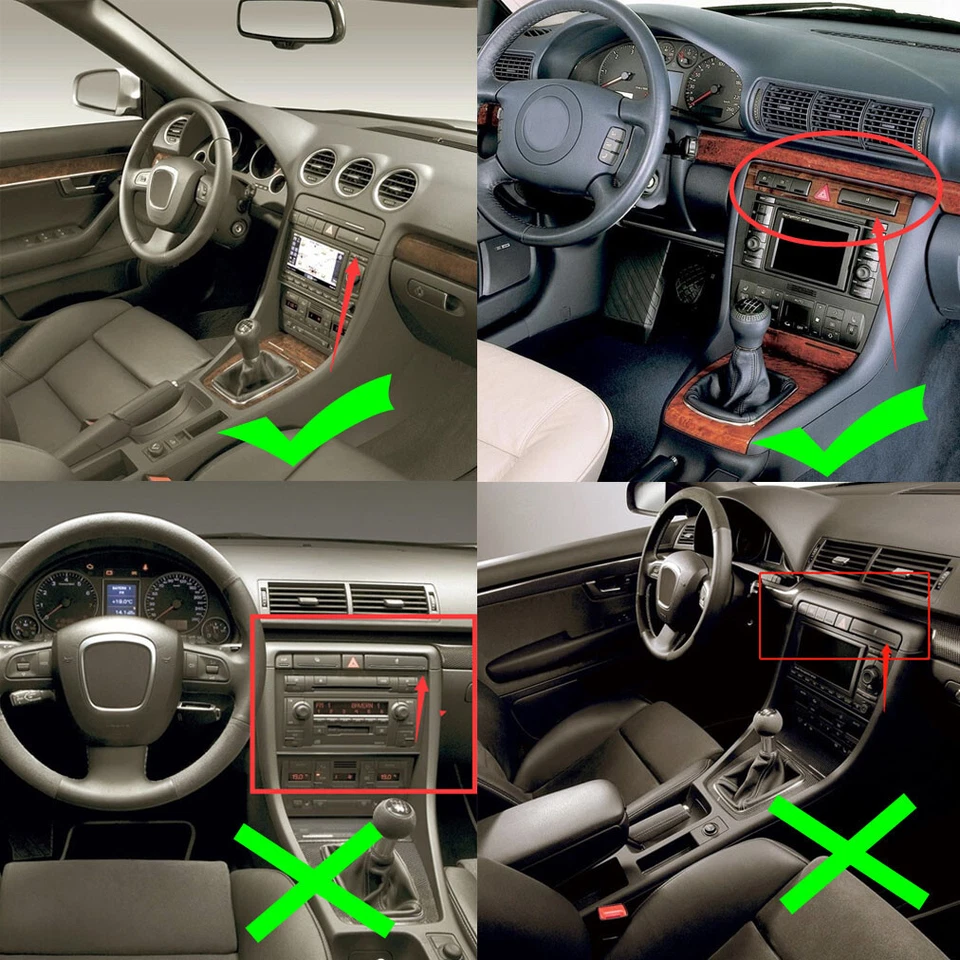 Black Stretch Folding Cup Holder Stand For AUDI A6 C5 98-05 A4 98-02 4B0862534D - Image 2 of 4