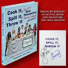Cook It Spill It Throw It SIGNED Stuart O'Keeffe & Amy Phillips (2021,HC,1st)