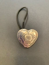 Southwestern Heart Hair Concho Tie Elastic for Braids Ponytail 28060