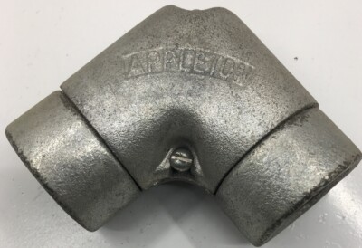 PFFL-100 APPLETON THRD FEMALE/FEMALE-INCHSTALLATION MALLEABLE IRON 90 DEG BEND