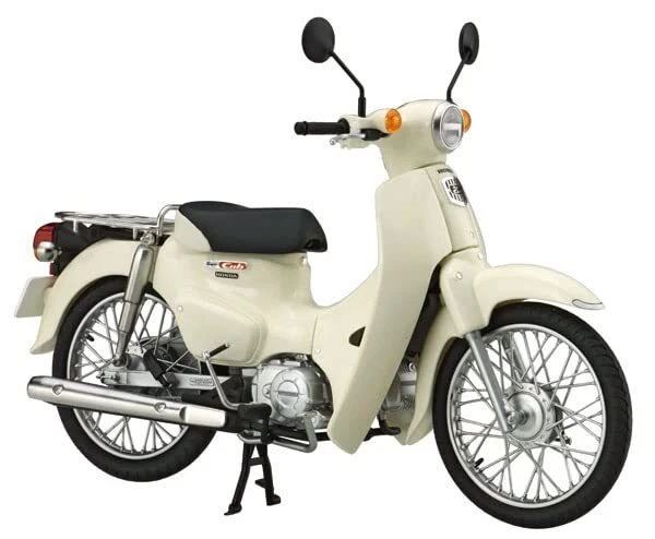 1/12 NEXT Series No.9 Honda Super Cub 110 (classical white) 12NX-9