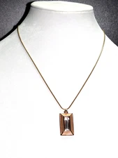 BELLABEAT Rose Gold Health Smart Tracker Pendant Necklace