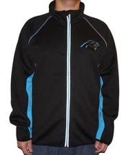 NWT Carolina Panthers G-III Men's Full Zip Fleece Jacket