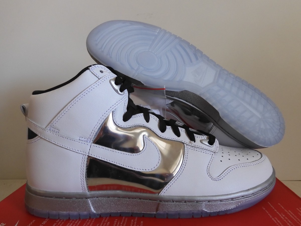 新品未使用★NIKE DUNK HIGH SE 22cm NEW Nike Dunk High SE (GS) Retro Light Bone Tumbled Grey