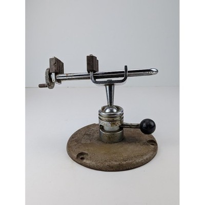 VTG Dytex Line Master Vise Benchtop Swivel Ball Joint Tool Brown Silver T-243