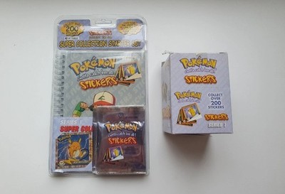 Pokemon Artbox Super Collection Album + Display Serie 1 Sticker   NEU & OVP Pack