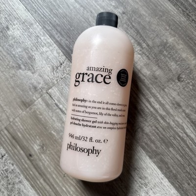 Philosophy Amazing Grace Hydrating Shower Gel 32 fl. oz. (NEW & SEALED)  NO PUMP