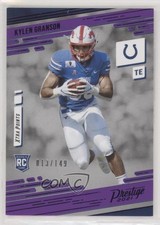 2021 Panini Prestige Rookies Xtra Points Purple 13/149 Kylen Granson #280 0l1b