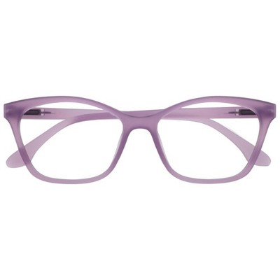 KAT Lesebrille  CatEye KatzenaugenFassung  Mattes Lila  Herren & Damen  Feder...