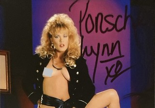 Porsche Lynn Handsigniertes Autogramm 10x15 Model