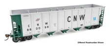 Walthers Mainline ~ HO Scale ~ 50' RD-4 Coal Hopper ~ C&NW #880089 ~ 910-57109