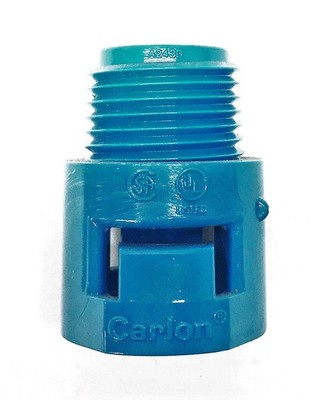 Carlon 1/2'' ENT Blue Adapter A2430 [Lot of 63] NOS