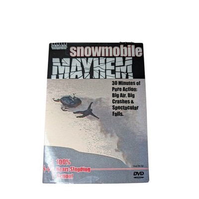 Snowmobile Mayhem DVD 2005 Topics Entertainment Extreme Sports Crash Video