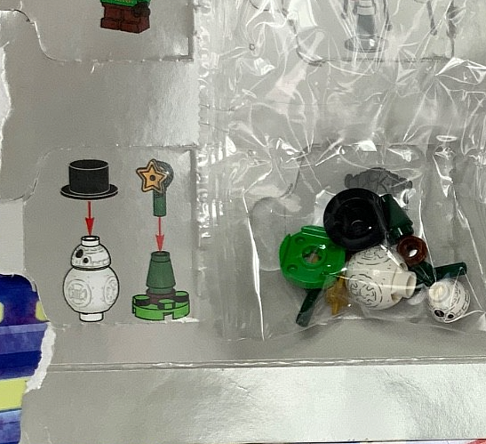 21 Pack Set LEGO Star Wars Advent Calendar Sealed Minifigs Droids