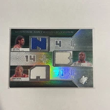 2008 SPx Winning Materials Trios Luis Scola Carl Landry Shane Battier #WMT-BLS