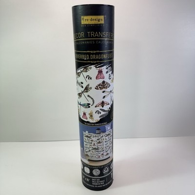 New Redesign With Prima Decor Riverbed Dragonflies Rub On Furniture Transfers