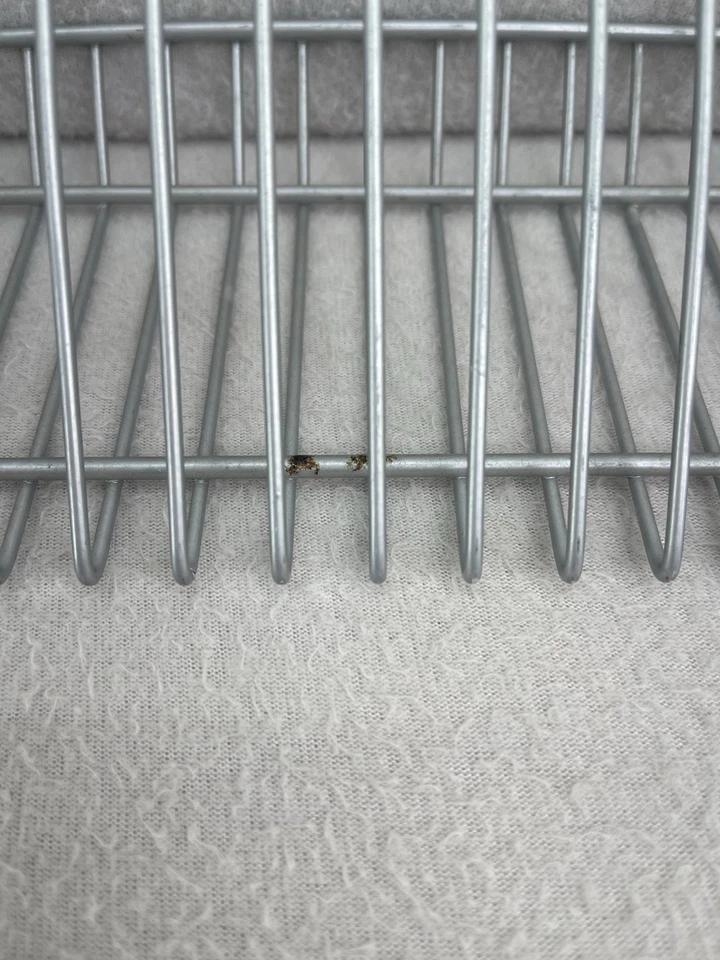 Metal Wire 20 CD Rack Stand Holder Organizer Organizer Desk Tabletop Silver Grey - Image 4 of 4