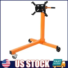 Engine Stand 750Lbs Rotating Engine Block Stand ,Motor Hoist Dolly Auto Repair