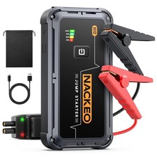Portable Car Battery Jump Starter 5000A Car Jump Starter Battery Pack 9.0L G...
