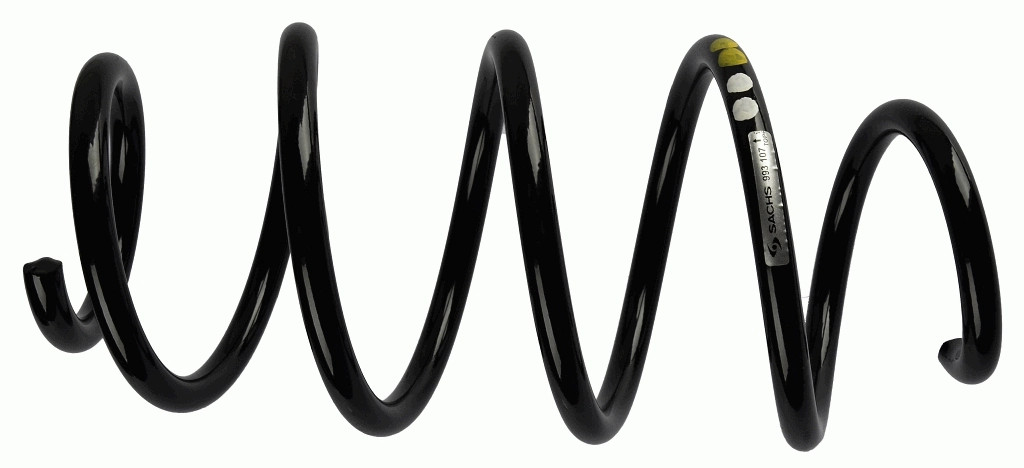 Ressort de suspension SACHS 993 107 pour essieu avant VW Golf et Passat
