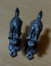 2x Supporto da Parete Wildvogel - Grigio Porta Fucile Porta Pistola Estensibile Cacciatore