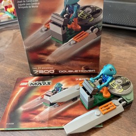 Lego Life On Mars Double Hover #7300-1 Yr 2000 Complete