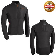 Oxford Atmos Thermo Unisex Sottogiacca Moto in Pile a Strato Medio - Nero