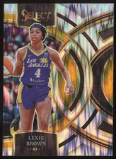 Lexie Brown #200 2024-25 Panini Select WNBA Silver Flash Prizm Basketball Card