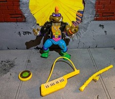 TMNT TEENAGE MUTANT NINJA TURTLES 1991 PUNKER DON DONATELLO NM NEAR COMPLETE
