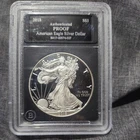2018 US Proof American Eagle Silver Dollar $1 US Coin Bradford Exchange